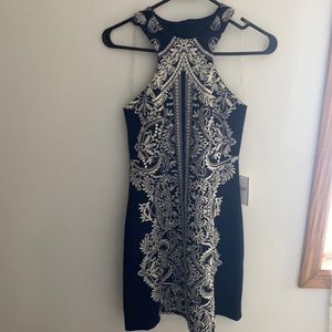 NEW Navy halter dress